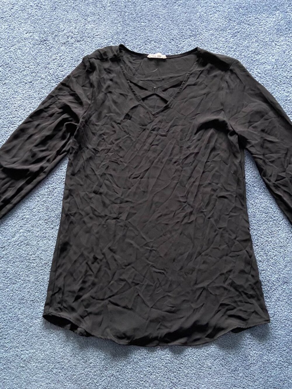 Maurices Women's Black Long Sleeve Blouse Size XS